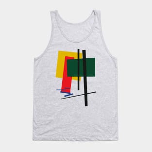 Geometric Abstract Malevic #6 Tank Top